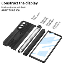 Cargar imagen en el visor de la galería, Magnetic Samsung Galaxy Z Fold5 Integrated on the Drawer Case With S Pen Slide Case &amp; Film
