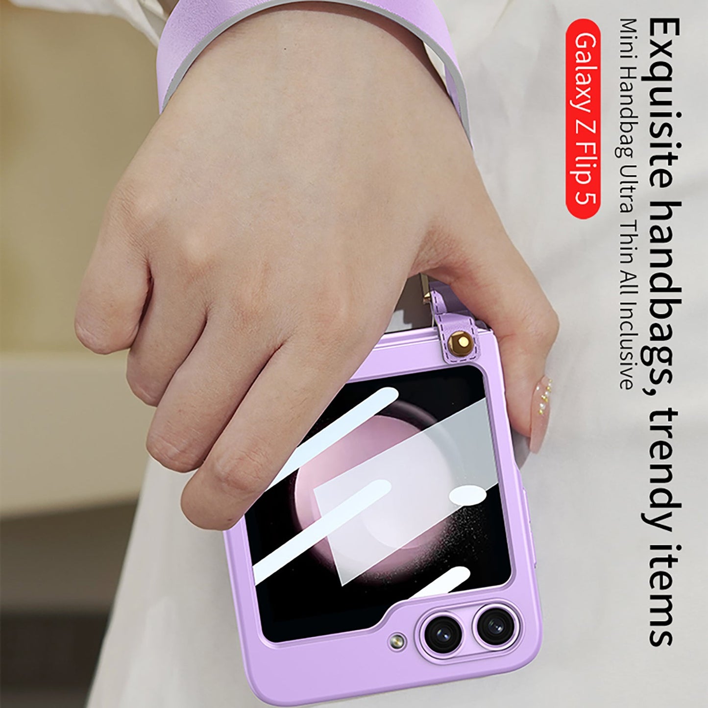 Mini Handbag Ultra Thin All Inclusive Galaxy Z Flip5 Case