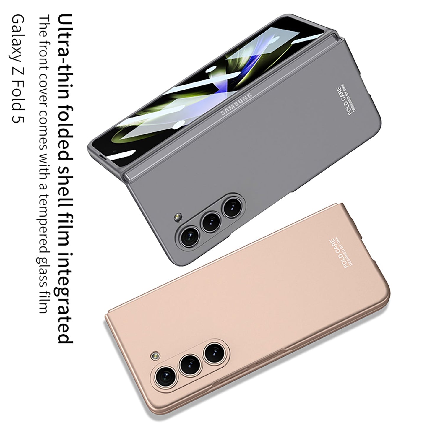 All-inclusive Protection Case For Samsung Galaxy Z Fold5 With High-definition Explosion-proof Film