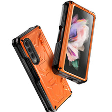 Load image into Gallery viewer, Newest Double-Cover Fold Mecha all-inclusive Rugged Phone Case For Galaxy Z Fold4 Fold3 Samsung Cases
