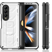 Load image into Gallery viewer, Newest Double-Cover Fold Mecha all-inclusive Rugged Phone Case For Galaxy Z Fold4 Fold3 Samsung Cases
