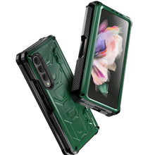 Load image into Gallery viewer, Newest Double-Cover Fold Mecha all-inclusive Rugged Phone Case For Galaxy Z Fold4 Fold3 Samsung Cases
