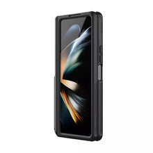Load image into Gallery viewer, Super Frosted Shield Fold Pen holder version Matte cover case for Samsung Galaxy Z Fold5 W24
