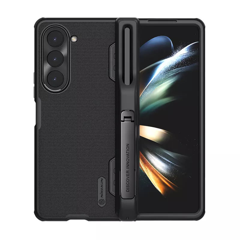 Super Frosted Shield Fold Pen holder version Matte cover case for Samsung Galaxy Z Fold5 W24