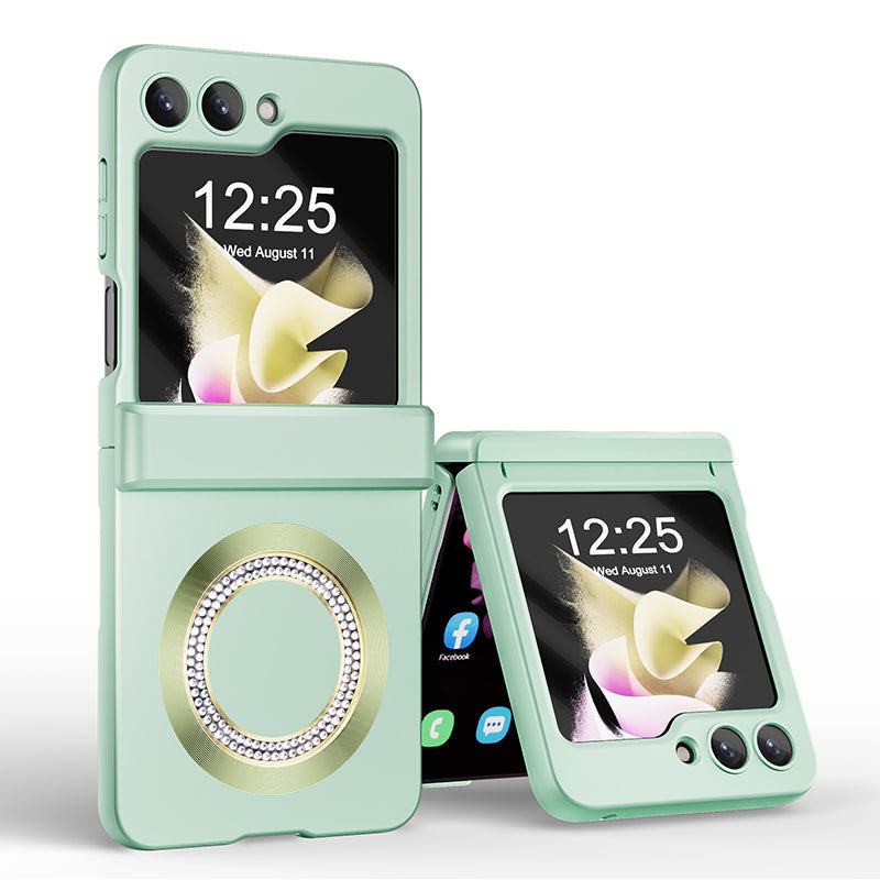Hinge Full Protect Anti-Fall Case For Samsung Galaxy Z Flip5 with Magesafe