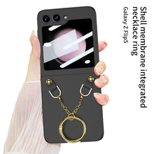 Lade das Bild in den Galerie-Viewer, Necklace Ring Shell Case For Samsung Galaxy Z Flip5
