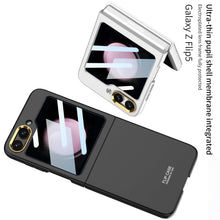 Cargar imagen en el visor de la galería, Samsung Galaxy Z Flip5 Ultra-thin Pupil Shell intergrated Case With Electroplated Lens Full Protected
