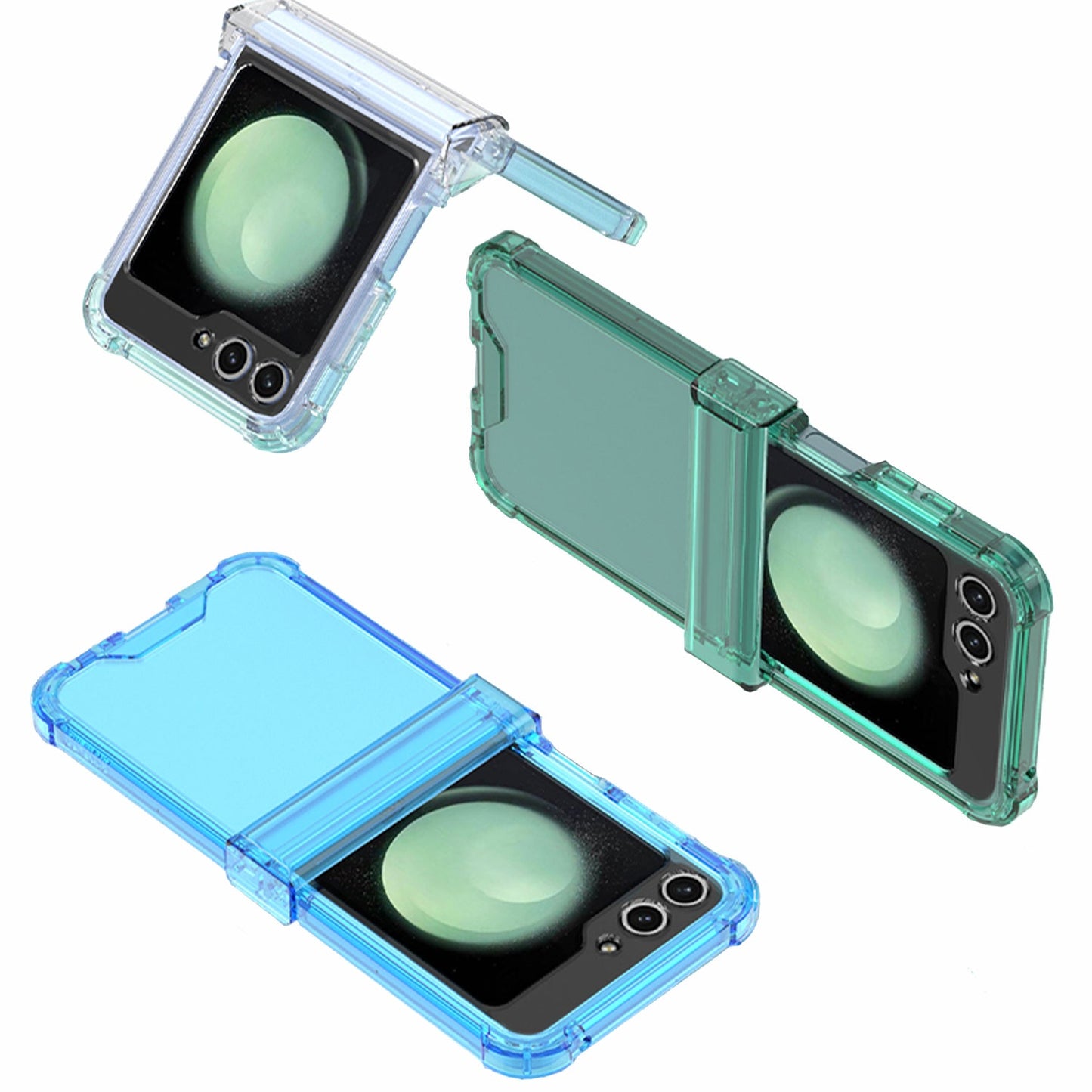 Soft Shell Airbag Fold All Inclusive Samsung Galaxy Z Flip5 Case