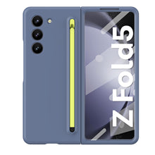 Carregar imagem no visualizador da galeria, Anti-fingerprint Samsung Galaxy Z Fold4 Fold5 Case With S Pen Slot
