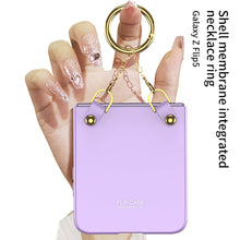 Cargar imagen en el visor de la galería, Necklace Ring Shell Case For Samsung Galaxy Z Flip5
