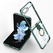 Carregar imagem no visualizador da galeria, Samsung Galaxy Z Flip5 Phantom Plating Case With Ring Bracket
