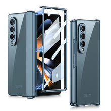 Charger l&#39;image dans la galerie, Magnetic Hinge Phantom Case For Galaxy Z Fold4 5G With Film Protector
