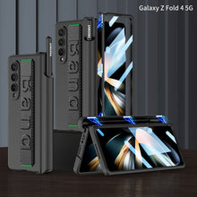 Cargar imagen en el visor de la galería, Magnetic Samsung Galaxy Z Fold4 5G Luxury Wristband Case with Screen Protector and S Pen Slot
