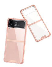 Carregar imagem no visualizador da galeria, Samsung Galaxy Z Flip 4 5G Case Airbag Corner Hard Silicone Cover
