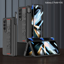 Cargar imagen en el visor de la galería, Magnetic Samsung Galaxy Z Fold4 5G Luxury Wristband Case with Screen Protector and S Pen Slot
