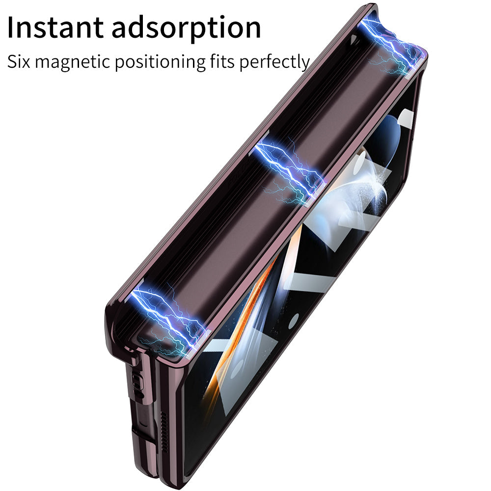 Galaxy Z Fold4 5G Magnetic Hinge Phantom Case With Front Film Integrated