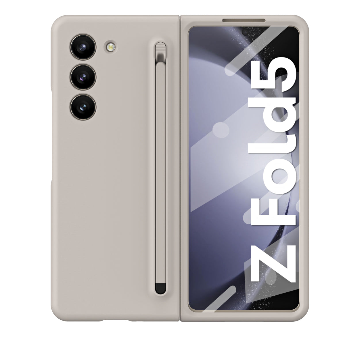 All-in-one Anti-fall Protective Case With Pen  For Galaxy Fold 4 Fold 5
