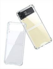 Carregar imagem no visualizador da galeria, Samsung Galaxy Z Flip 4 5G Case Airbag Corner Hard Silicone Cover
