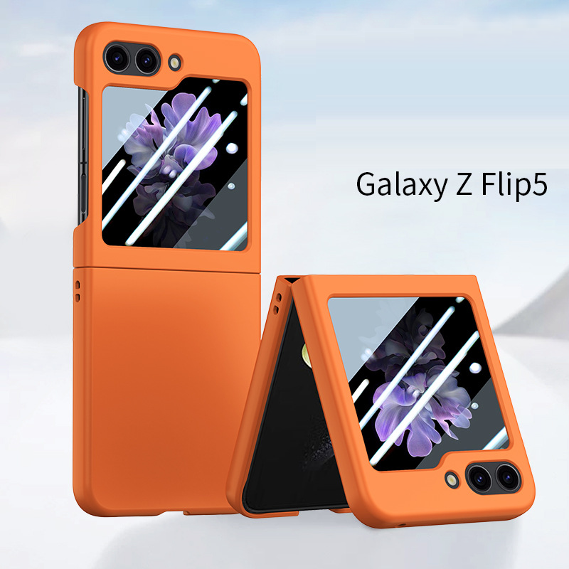 Samsung Galaxy Z Flip5 Case with Front Tempered Glass Film(Pre-sell)