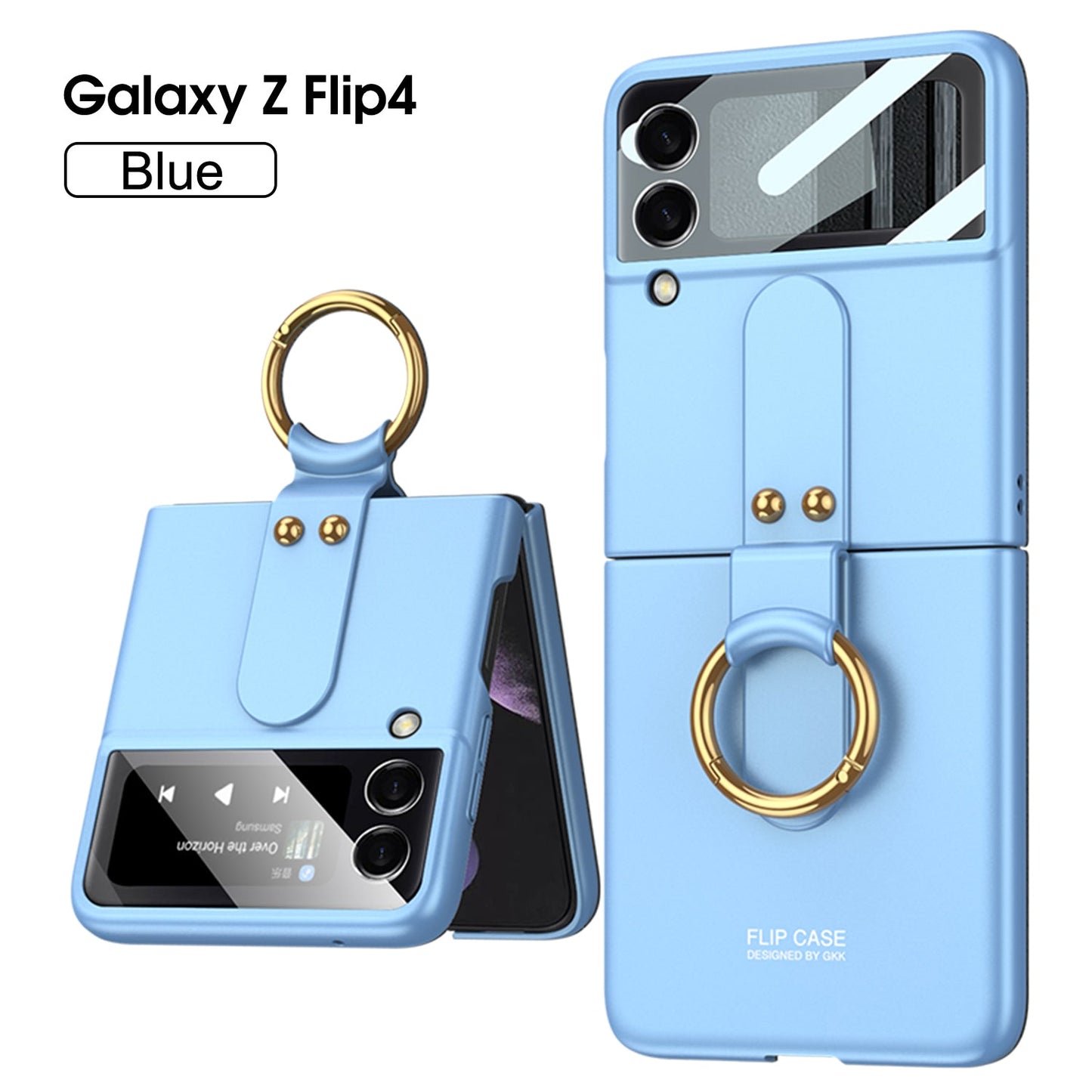 Samsung Galaxy Z Flip4 5G Ultra-Thin Hard Cover with Ring