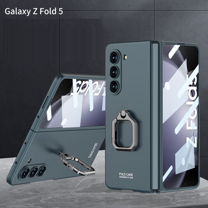 Ultra Thin Case For Samsung Galaxy Z Fold5 With Bracket and Front Film