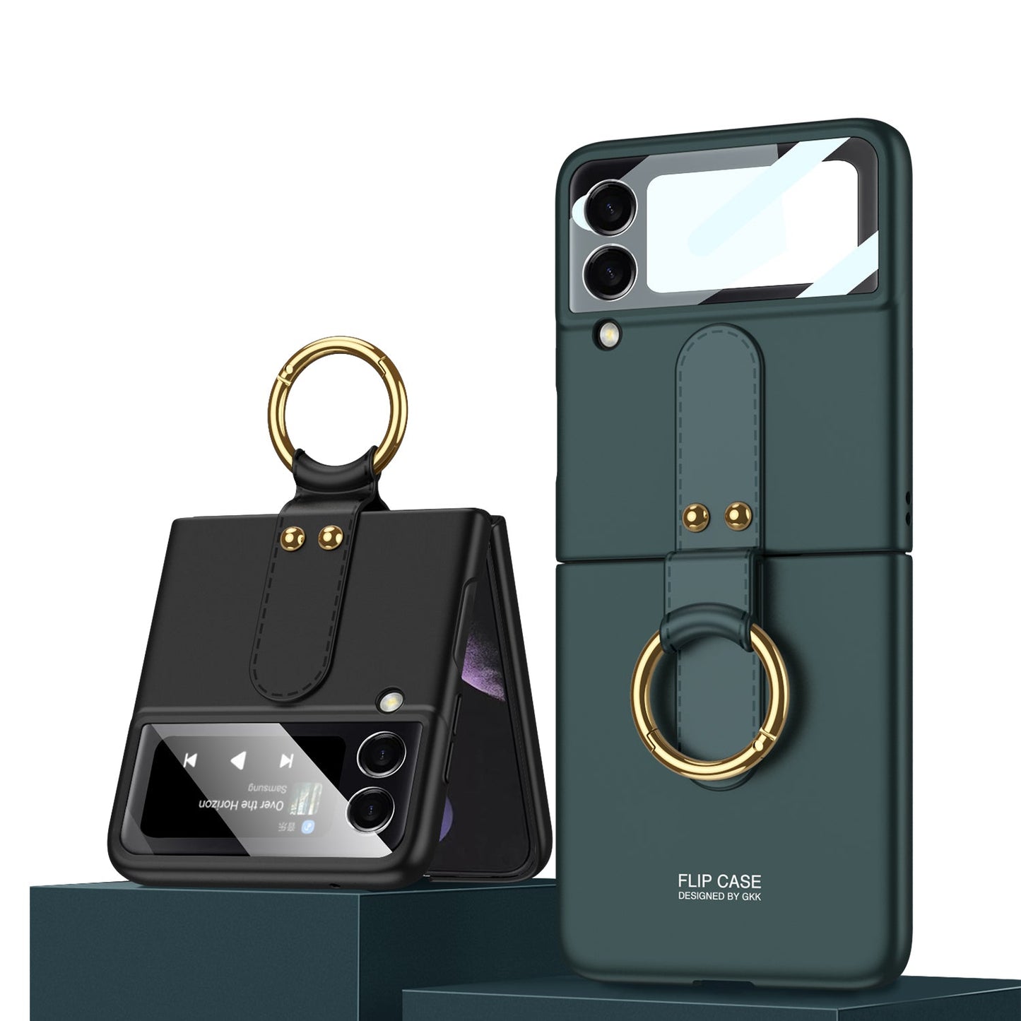Samsung Galaxy Z Flip4 5G Ultra-Thin Hard Cover with Ring