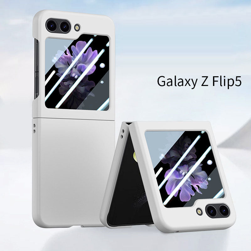 Samsung Galaxy Z Flip5 Case with Front Tempered Glass Film(Pre-sell)
