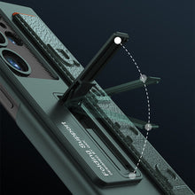 Carregar imagem no visualizador da galeria, Magnetic Bracket Luxury Wristband Holder Phone Case For Samsung Galaxy S23 Ultra pphonecover
