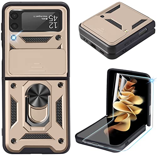 Rugged Military Grade Heavy Duty Armor Shockproof Anti-Drop Phone Case For Galaxy Z Flip 3 5G