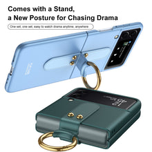 Load image into Gallery viewer, Ultra-Thin Galaxy Z Flip4 5G All-inclusive Electroplating Ring Case
