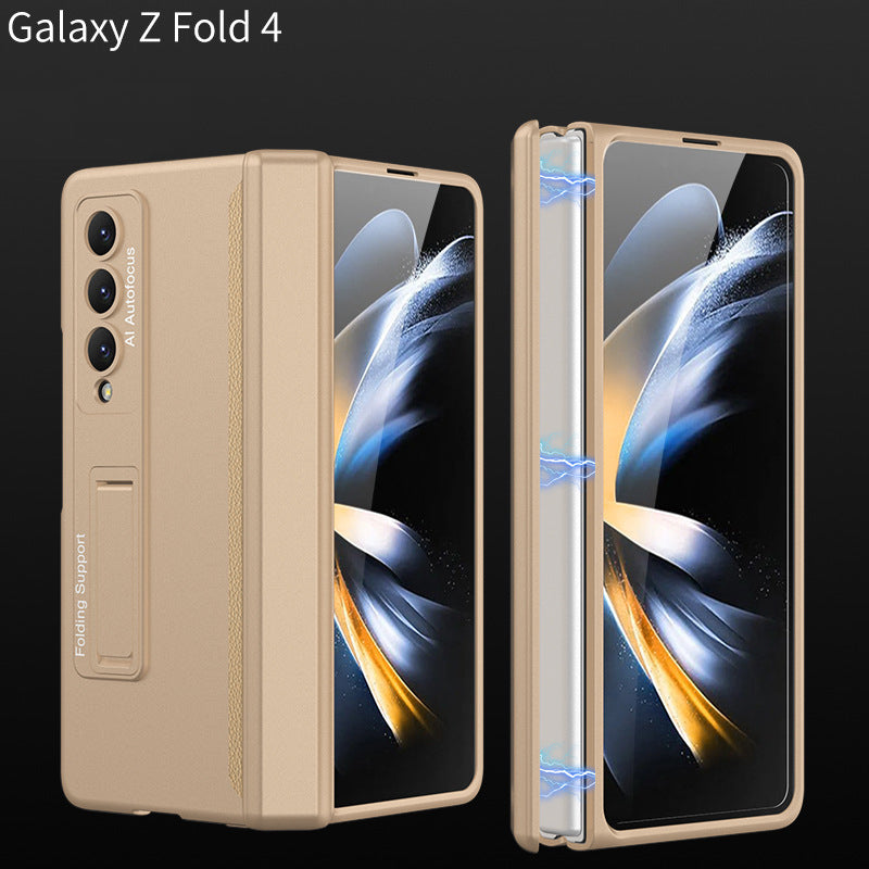 Magnetic Hinged All-Inclusive Ultra Thin Samsung Galaxy Z Fold4 5G Case with Screen Protector