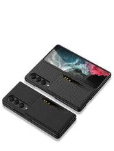 Carregar imagem no visualizador da galeria, Samsung Z Fold4 5G Leather Cardholder Case
