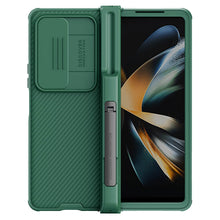 Carregar imagem no visualizador da galeria, Full Protection Samsung Galaxy Z Fold4 5G Case with S pen Slot Camera Lens Protector and Stand
