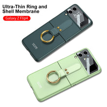 Carregar imagem no visualizador da galeria, Samsung Galaxy Z Flip4 5G Ultra-Thin Hard Cover with Ring
