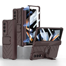 Cargar imagen en el visor de la galería, Magnetic Hinge Samsung Galaxy Z Fold4 5G Cover  With Film and Kickstand
