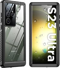 Load image into Gallery viewer, Waterproof Samsung Galaxy S23 Ultra Case Built-in Lens &amp; Screen Protector

