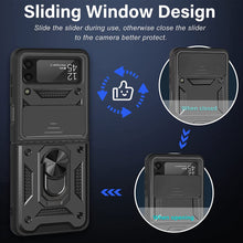 Charger l&#39;image dans la galerie, Rugged Military Grade Heavy Duty Armor Shockproof Anti-Drop Phone Case For Galaxy Z Flip 3 5G
