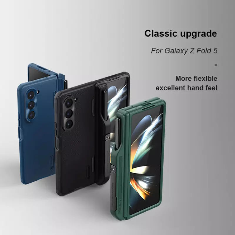 Super Frosted Shield Fold Pen holder version Matte cover case for Samsung Galaxy Z Fold5 W24