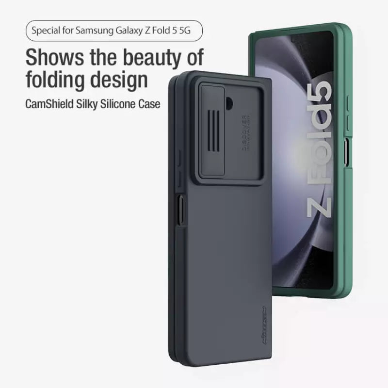 Samsung Galaxy Z Fold 5 CamShield Silky Silicone Case