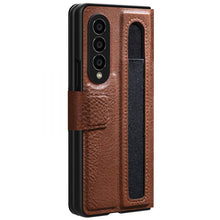 Charger l&#39;image dans la galerie, Samsung Galaxy Z Fold4 5G Leather Case with Spen Slot

