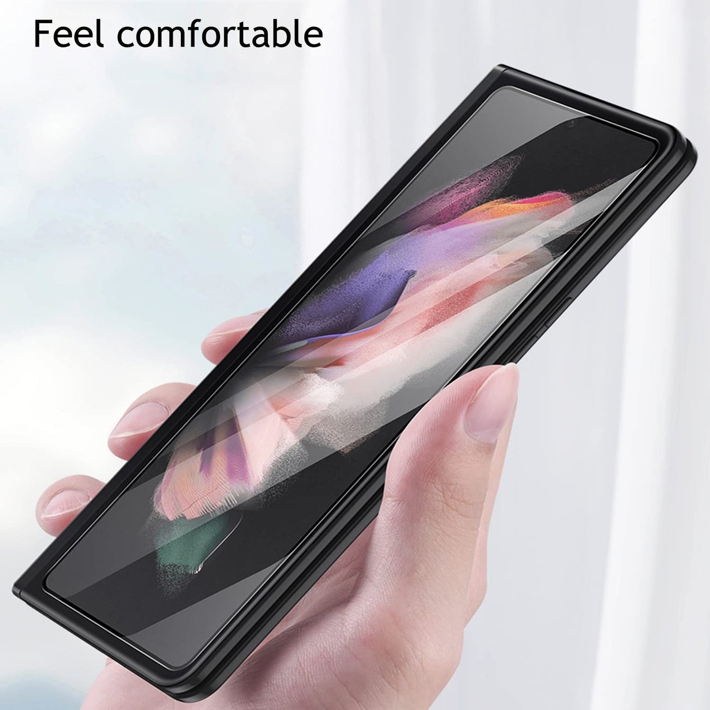 Anti Scratch Samsung Galaxy Z Fold4 / Z Fold3 5G (Front Screen Only) Tempered Glass Screen Protector