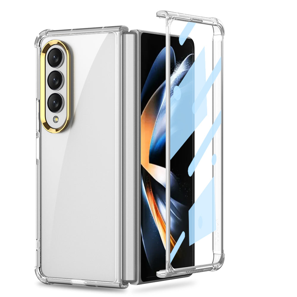Samsung Galaxy Z Fold4 5G Airbag Anti-Fall Case With Tempered Film