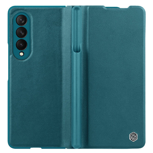 Full Protect Leather Case For Samsung Galaxy Z Fold4 5G with Spen Slot