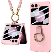 Charger l&#39;image dans la galerie, Crossbody Ultra-Thin Samsung Z Flip5 Case with Ring Screen Protector
