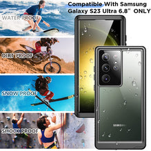 Lade das Bild in den Galerie-Viewer, Waterproof Samsung Galaxy S23 Ultra Case Built-in Lens &amp; Screen Protector
