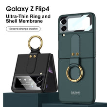 Carregar imagem no visualizador da galeria, Samsung Galaxy Z Flip4 5G Ultra-Thin Hard Cover with Ring
