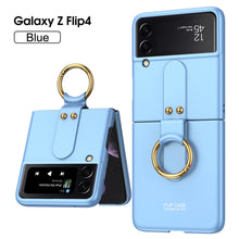 Lade das Bild in den Galerie-Viewer, Ultra-Thin Galaxy Z Flip4 5G All-inclusive Electroplating Ring Case
