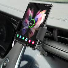 Cargar imagen en el visor de la galería, 15W Intelligent Automatic Sensor  Dual Charging Car Holder Charger For Samsung Galaxy Z Fold4 Fold3 5G

