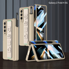 Cargar imagen en el visor de la galería, Magnetic Samsung Galaxy Z Fold4 5G Luxury Wristband Case with Screen Protector and S Pen Slot
