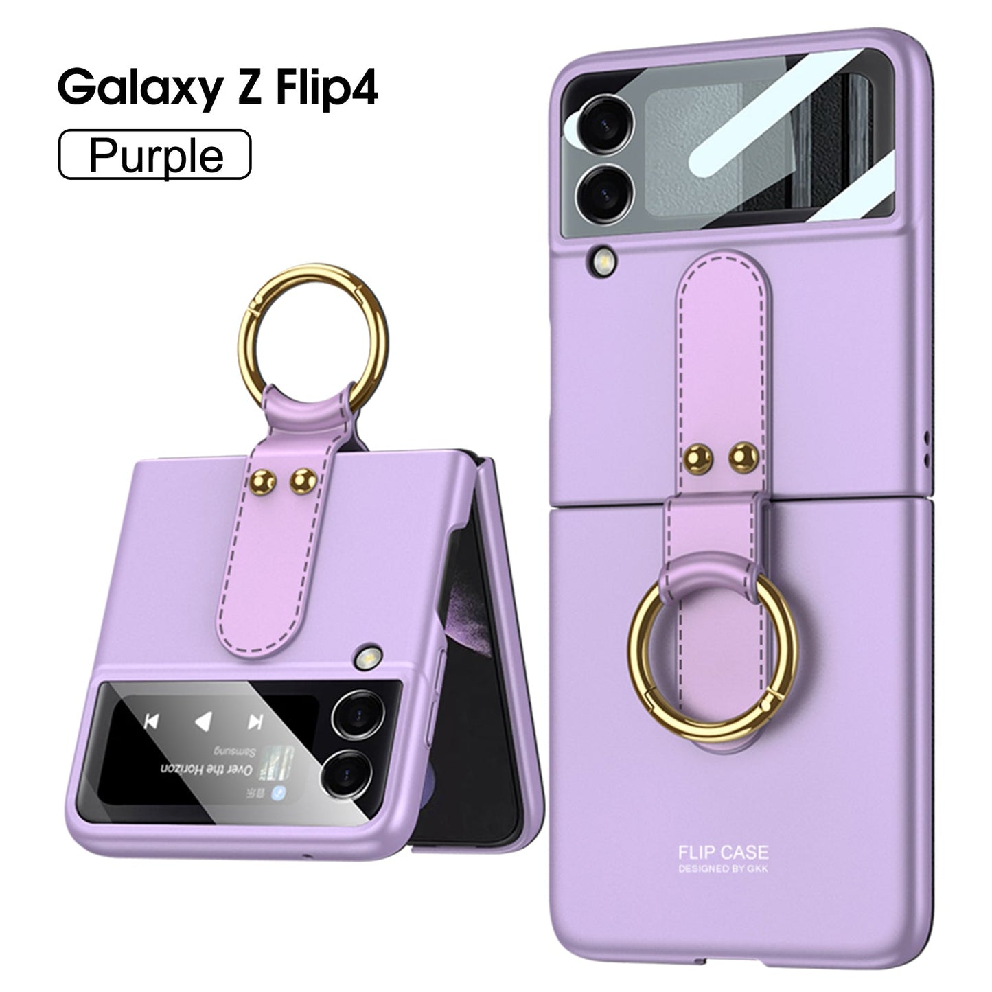 Samsung Galaxy Z Flip4 5G Ultra-Thin Hard Cover with Ring